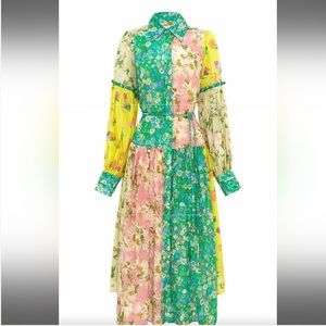 Bohemian Summer Floral Print Maxi Dress